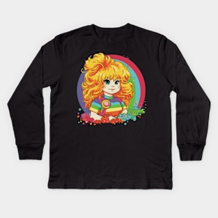 Rainbow Brite 1983 Kids Long Sleeve T-Shirt